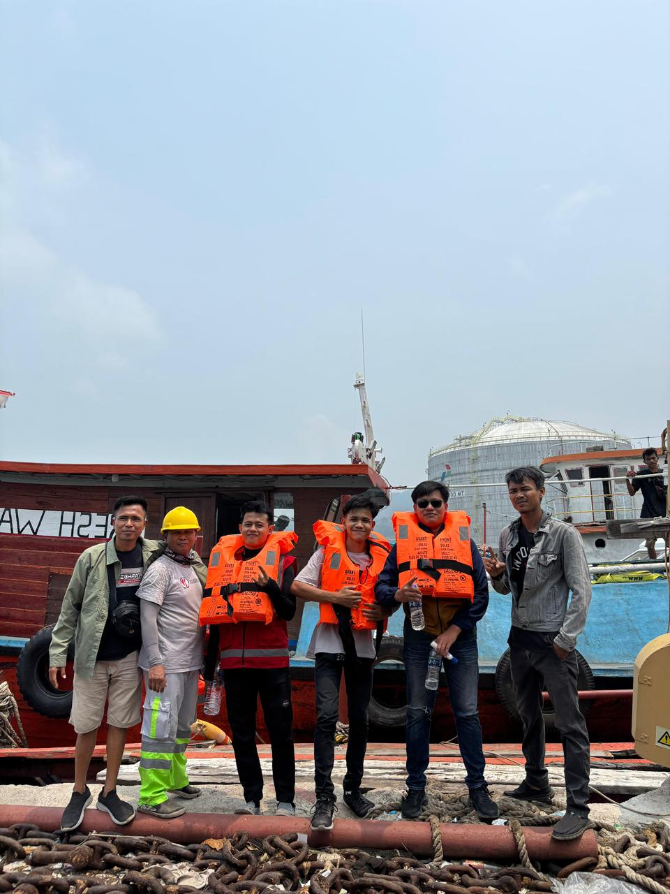 Tim PT Bagas Operation Marine